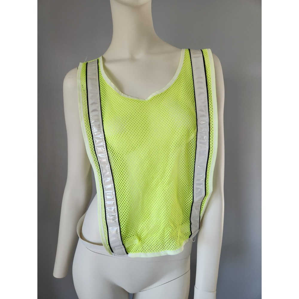 Jog-a-Lite Jogalite Mesh Reflective Running Vest Made USA safety Size Adult XL - Picture 5 of 10